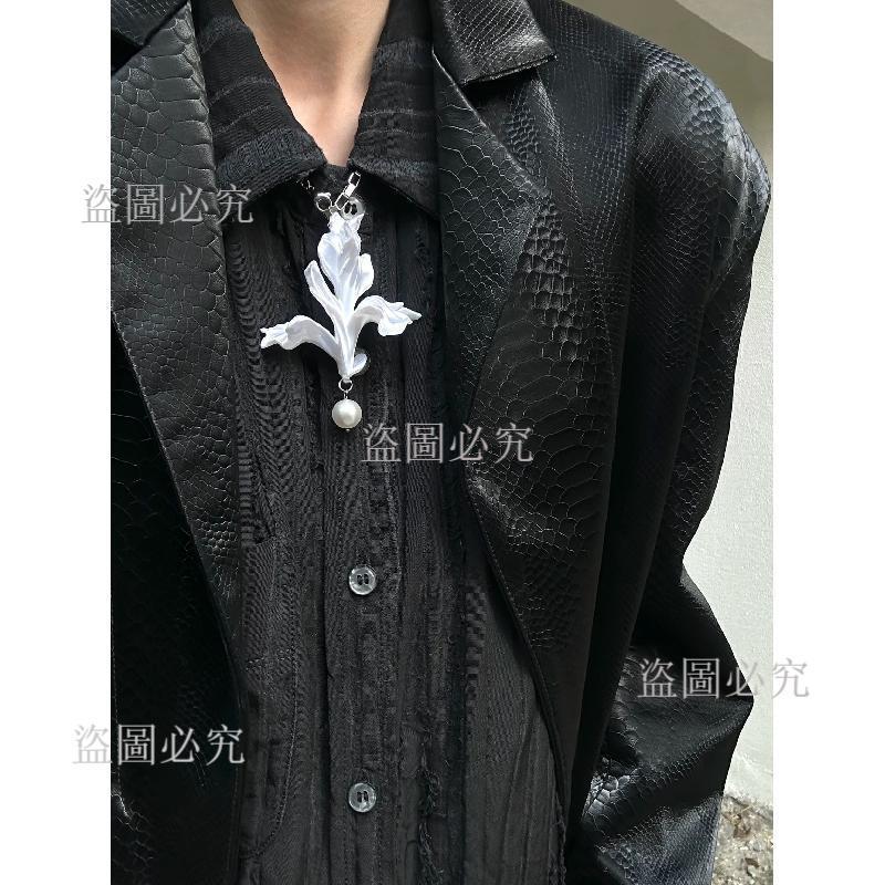 免運🌈領帶 項鍊 裝飾領帶 裝飾項鍊 原創領帶 原創項鍊 小眾飾品 精緻飾品 潮流飾品 交換禮物 原創鳶花系列精緻領