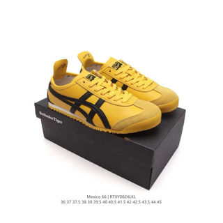 【ASICS】Onitsuka Tiger（鬼冢虎）Mexico 66 男女同款休閒鞋復古運動跑步鞋 ULRY XEBZ