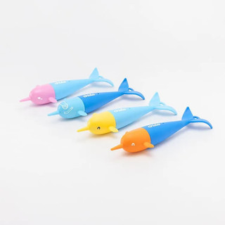 chido角鯨沉水玩具/ 四入組合/ DT02/ B/ 藍/粉藍/橘藍/黃藍 eslite誠品