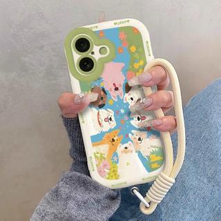 春日狗狗適用蘋果17151413Pro手機殼卡通防摔iphone11XRXS7/8軟膠