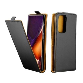 SAMSUNG 三星 Galaxy Note20 Ultra 商務風格垂直翻蓋 TPU 皮套帶卡槽