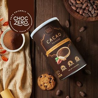 🌙月亮便利店✨代購CHOCZERO零巧低脂生可可粉255g未鹼化cacao烘焙衝飲熱巧克力粉