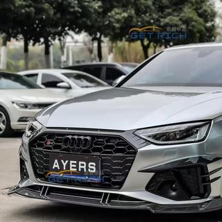 【妮妮優選】適用於audi a4 適用20奧迪A4L改裝包圍AS4+擾流板風刀霧燈眉ABT網紅套件運動裝飾 汽車用品