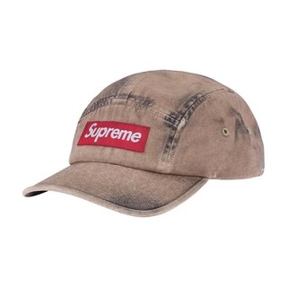 Supreme Overdyed Camp Cap 五分割帽 帽子 染色 褐色 SS26H92-TN [台灣現貨]