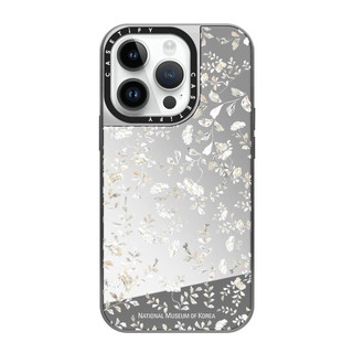 香港CASETiFY正版手機殼適用iPhone17/16/15/14/13/12 Pro Max鏡面 粉紅珍珠貝母小碎花