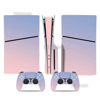 夏之星保護貼 PS5 slim貼膜光碟機版數位版遊戲機全身貼紙彩膜貼大理石貼紙痛貼FHSB