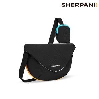 Sherpani RFID 防潑水多功能郵差包 26I Milli 2L｜黑彩色 (RFID遮蔽 撥水 城市綠洲)