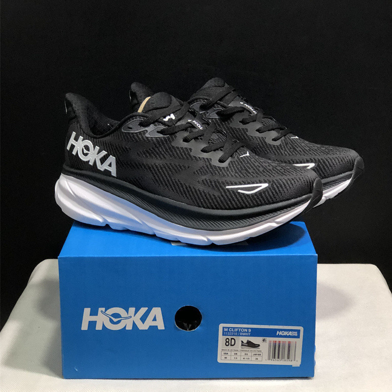HOKA跑步鞋Hoka One One Clifton 9適合男女，寬版尺碼36-47 WG5J