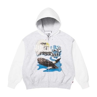Supreme MM6 Maison Margiela Eagle Zip Up Hooded SS26SW6-AY