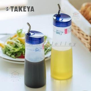 臺灣出貨#油壺日本進口TAKEYA防漏油醬油瓶香醋瓶油罐擠壓瓶醋壺廚房調料瓶