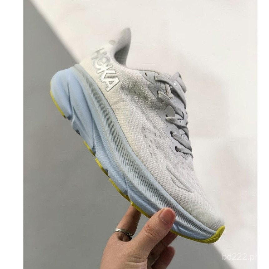 HOKA Clifton 9透氣輕便跑鞋時尚減震男女運動鞋CLND
