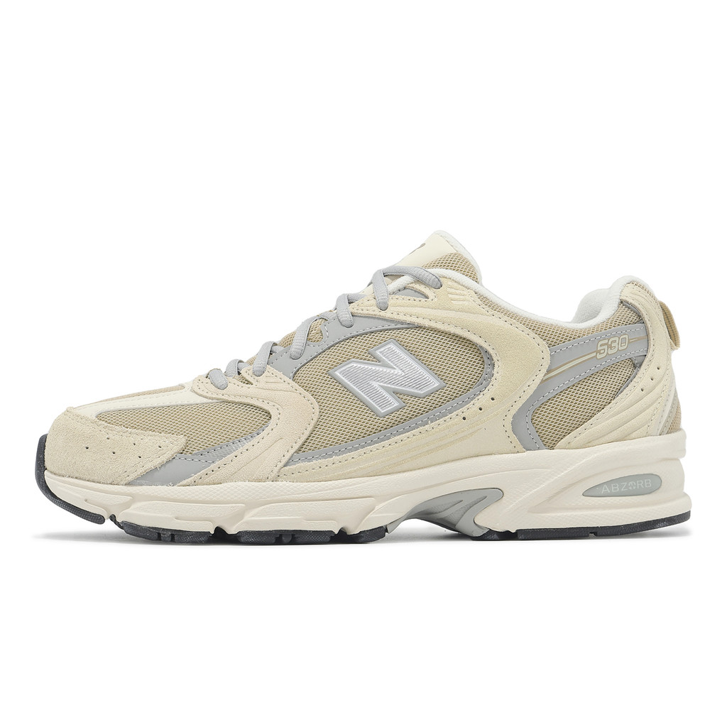 New Balance 休閒鞋 530 男鞋 女鞋 麂皮 奶茶 灰 NB 復古 運動鞋 [ACS] MR530CP-D