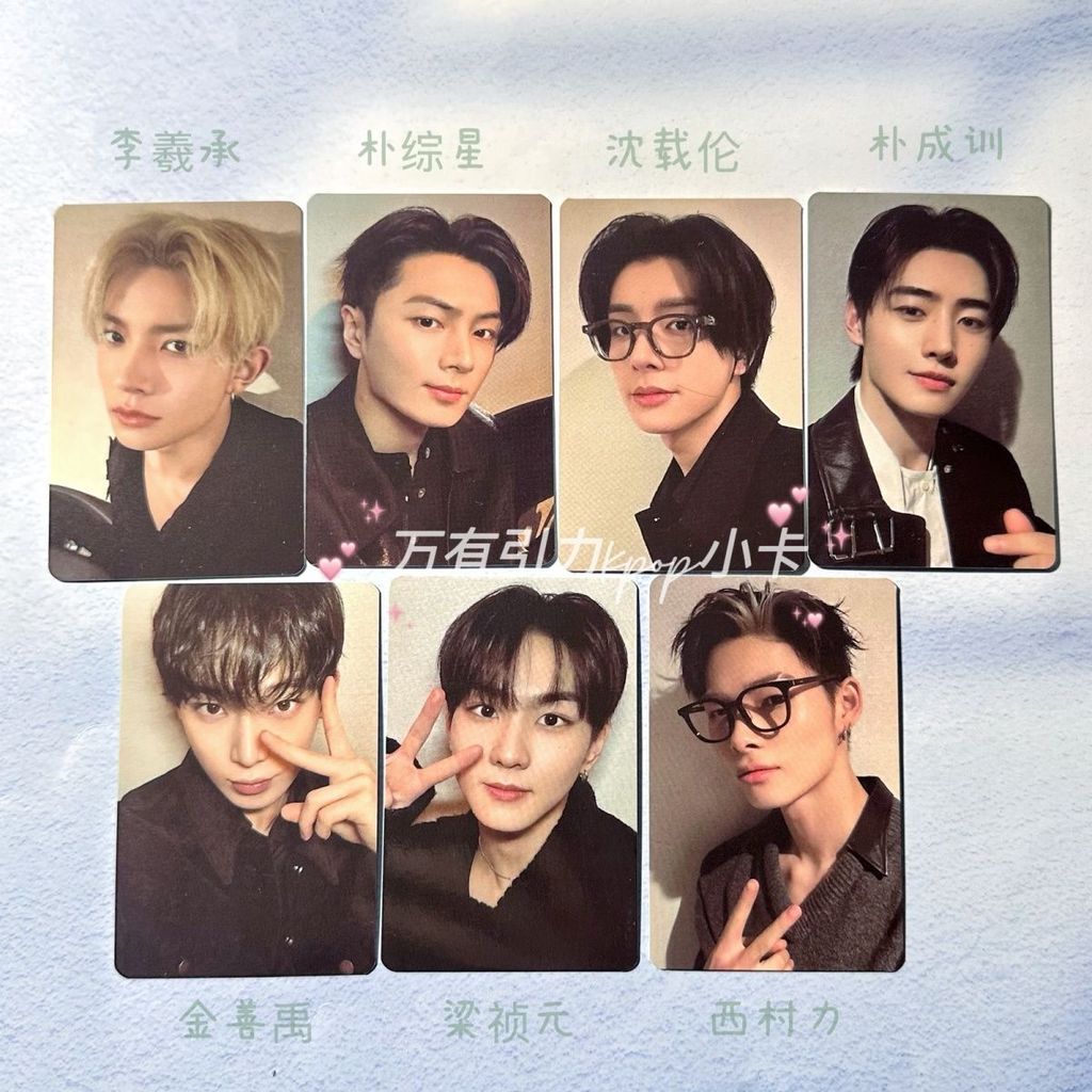 ENHYPEN小卡yzy5.0罪惡:消失的HEESEUNG SUNGHOON