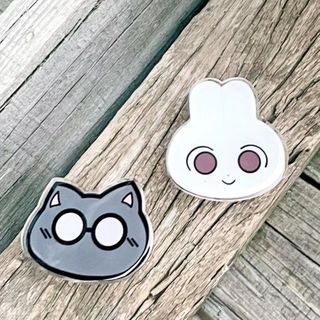 💫 SEVENTEEN 伊淨漢 氣囊夾層雙面手機支架 情侶款卡通支架