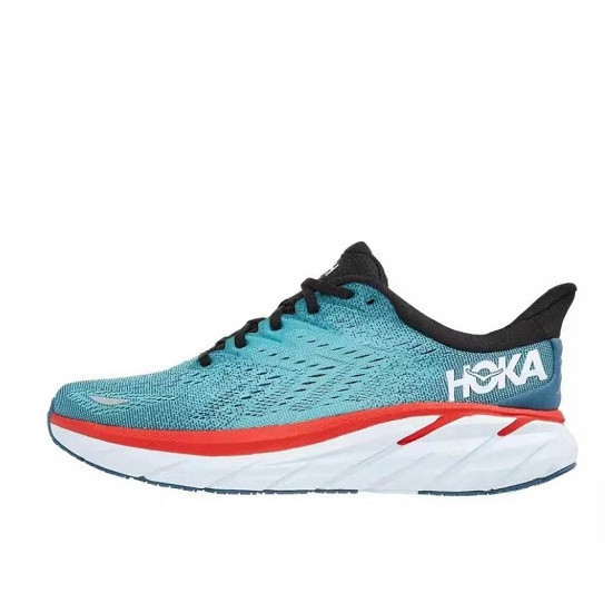HOKA-ONE Clifton 8 男士休閒運動鞋減震公路跑步鞋訓練運動鞋 RHEO