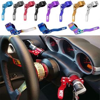 手柄收納汽車JDM改裝方向盤撥片加長杆信號杆 鋁合金轉向燈信號控制快撥器