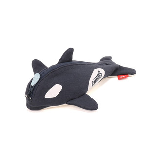CHUMS Cetacea Zipper Pouch造型收納包/ 黑/ 白 eslite誠品