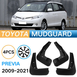 適用於Toyota Previa 2009-2021豐田大霸王普瑞維亞擋泥板皮 輪胎擋泥板 防飛濺 防泥沙擋泥皮