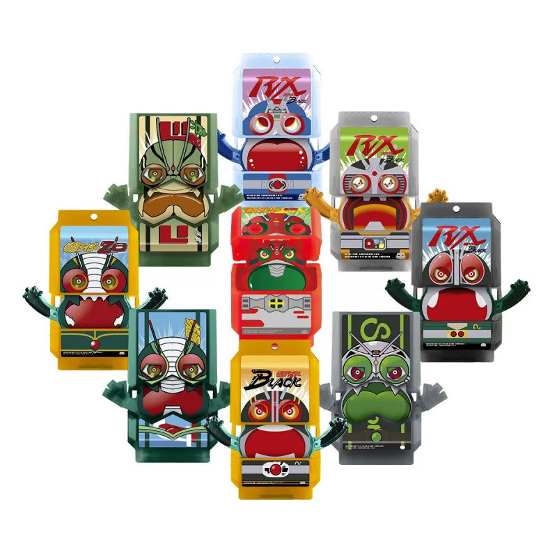 【現貨】BANDAI 假面騎士GAVV加布DX 昭和騎士 BLACK RX 飽藏套裝02