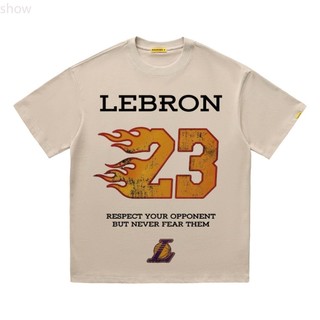 雷霸龍 詹姆斯 LeBron James 水洗短T 短袖 t恤 短袖t恤 純棉 t恤 潮t 純棉短袖男夏季潮牌寬鬆重磅t