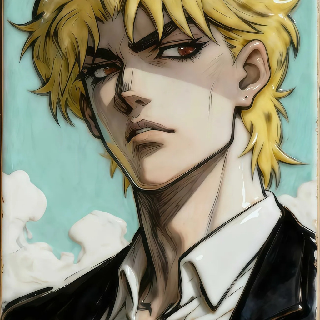 JOJO的奇妙冒險周邊JOJO的奇妙冒險手辦穀子陶瓷禮物吧唧支持訂製