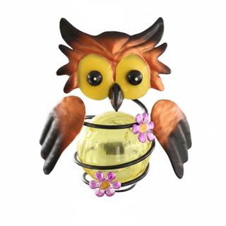 [lzdjhyke2] 戶外懸掛裝飾太陽能蜜蜂燈鐵藝花園裝飾品門廊庭院裝飾戶外照明