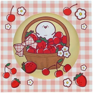 日本 sun-star 文具君方形開窗便條紙/ 粉 eslite誠品