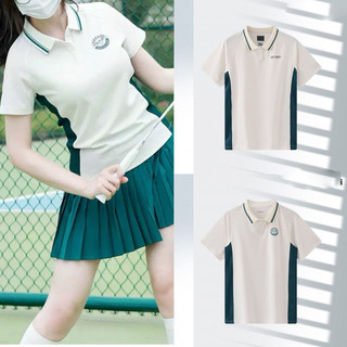 🏸 高品質川崎羽毛球服上衣 男女款輕薄快乾 POLO 衫 網球運動短袖 可印字團購上衣