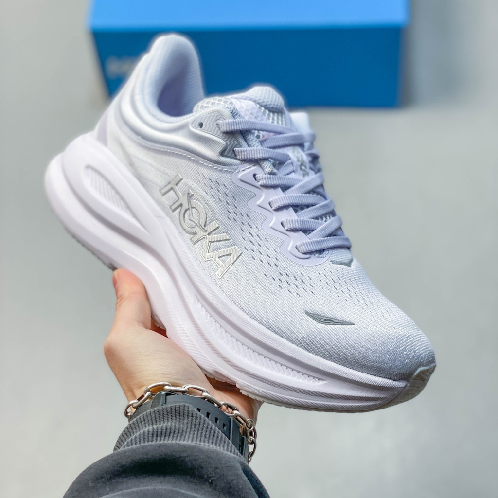 Hoka Bondi 9 跑步鞋男式女式輕便緩震馬拉松透氣公路訓練運動鞋 FCM9