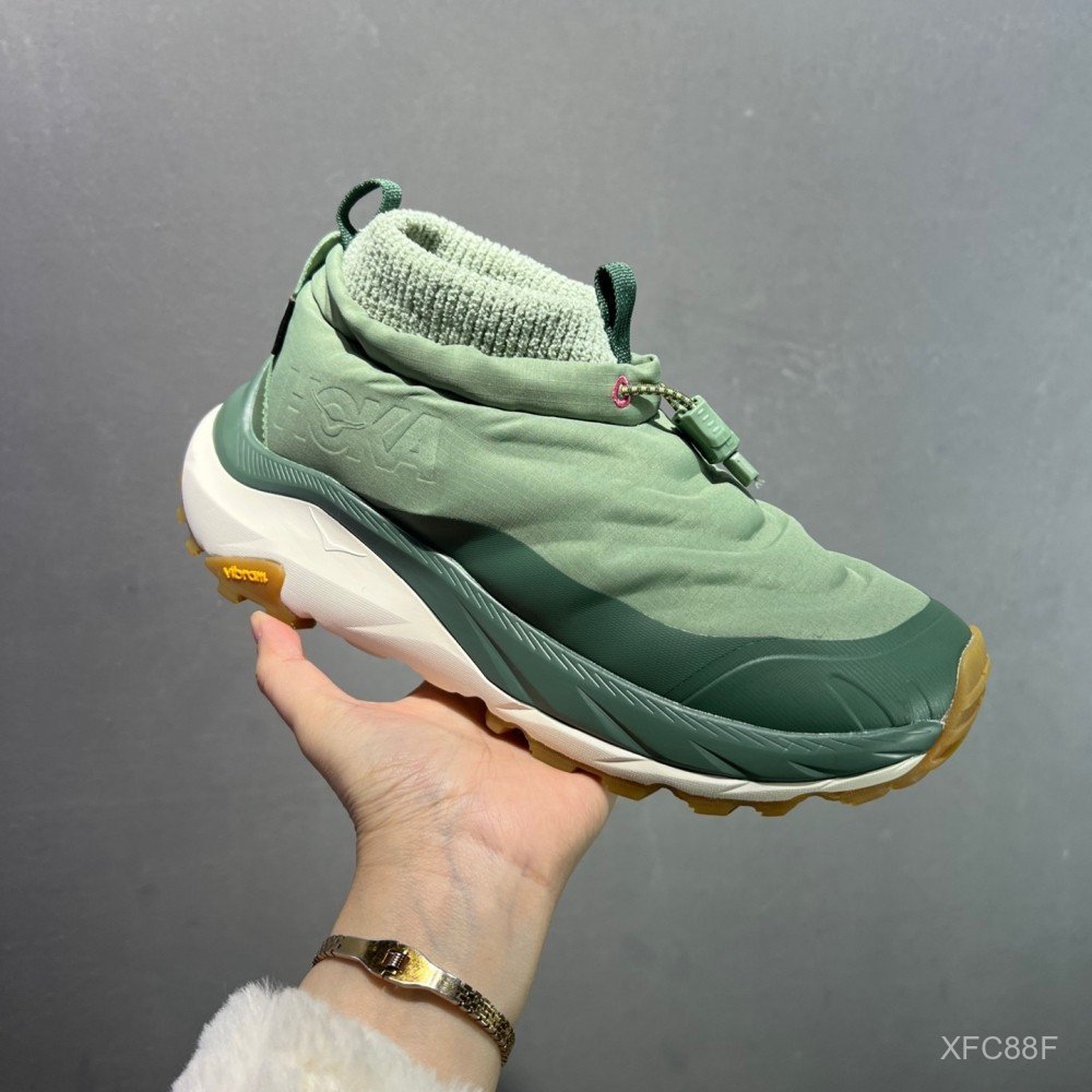 舒適透氣HOKA ONE ONE Kaha 2 Frost Moc GTX 越野跑鞋男女運動鞋男女通用情侶防滑保暖高幫戶