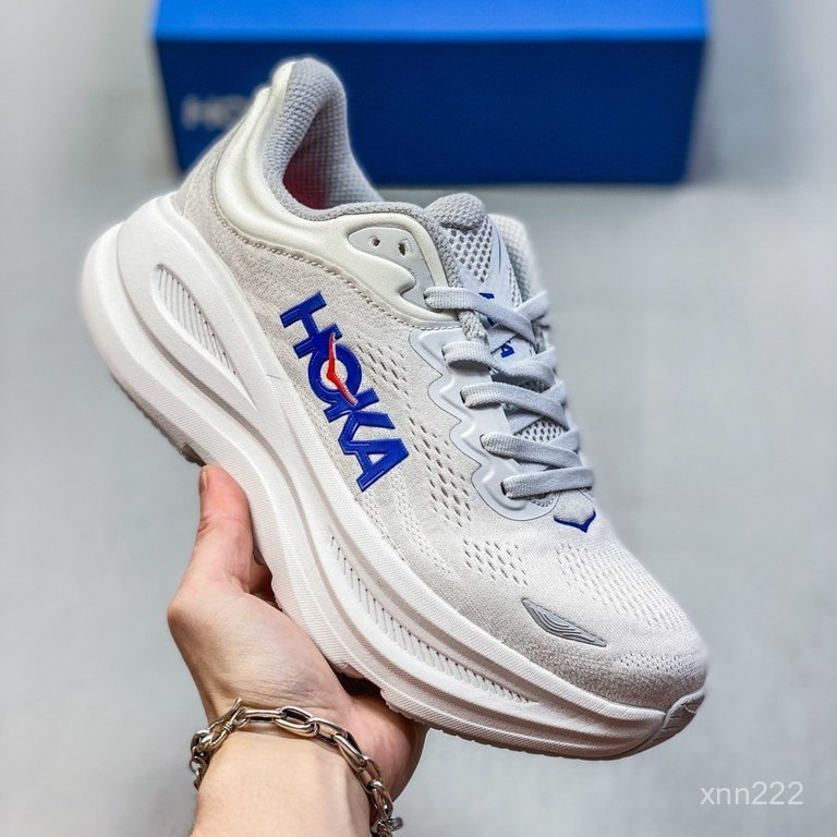 折扣 HOKA ONE Bondi 9 - 復古、舒適、防滑、耐磨、低幫、山地戶外跑鞋 U6QB