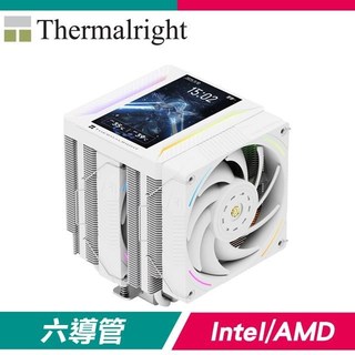 利民 Peerless Assassin 120 Vision MAX ARGB White 6導管 雙塔雙扇 散熱器