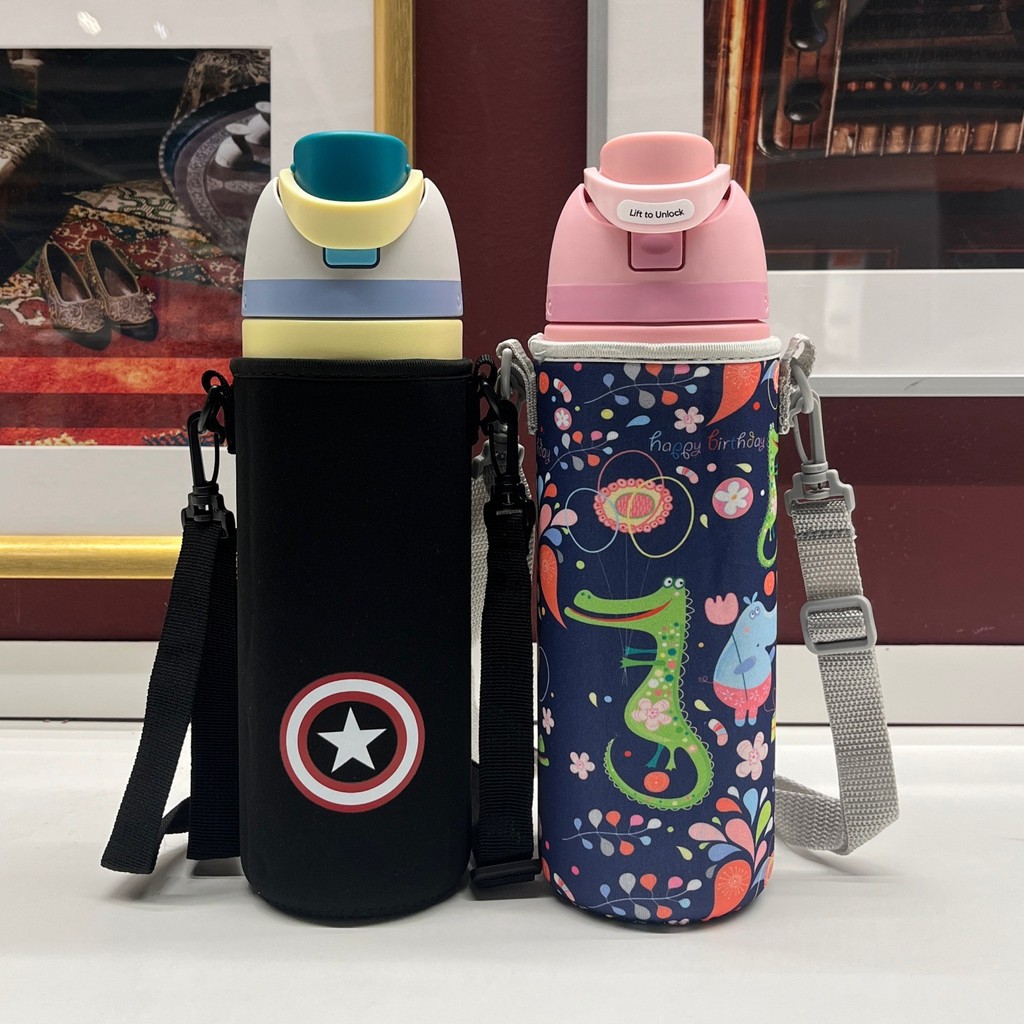 OWALA Freesip 保溫杯套 710ml 24oz 兒童吸管杯保護套 潛水料 防摔 水杯袋 杯套 保護套 斜挎包