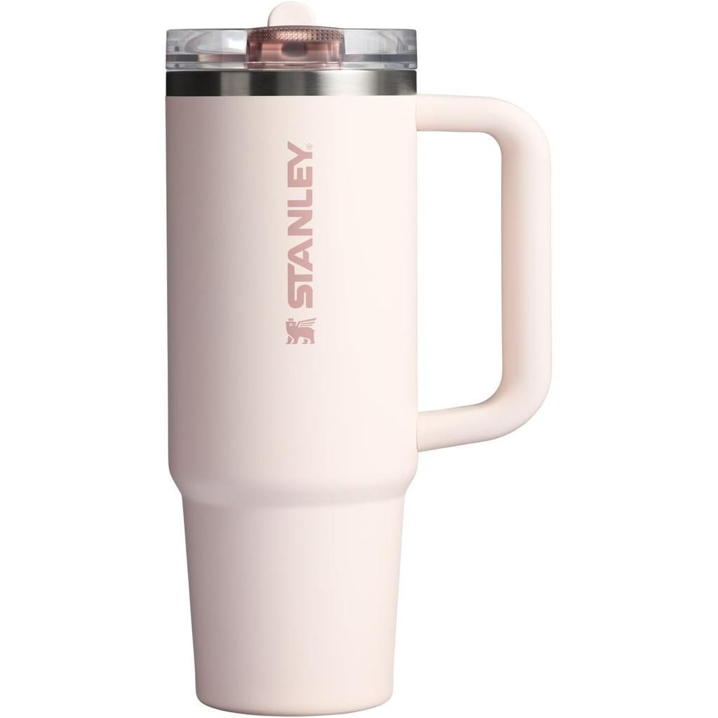 STANLEY Quencher ProTour 翻蓋吸管杯,帶防漏蓋 | 內置吸管和手柄 | 兼容旅行的杯架 | 保溫