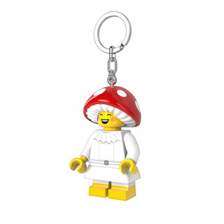 LEGO樂高蘑菇精靈鑰匙圈燈 eslite誠品
