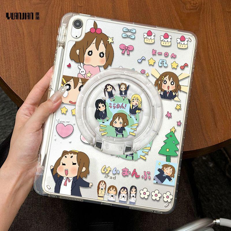 可愛輕音亞克力 防摔 蘋果iPad 11A16 10 9 8 7pro Air5 Air4 mini6 10.9吋保護殼