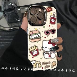 麥當勞凱蒂貓 防摔手機殼 三星S26Ultra S25 edge S21+ S22ultra S24FE S23FE