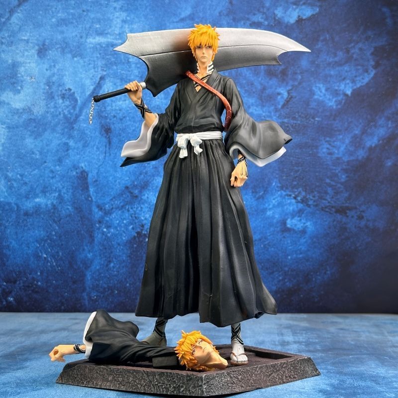 【精品好貨】死神黑崎一護飛葉 BLEACH 死神 千年血戰黑崎一護玩具模型手辦DOD