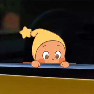 星星人 Twinkle Twinkle 汽車貼紙 可愛車貼 玩偶貼紙 機車貼紙 劃痕遮蓋 電動車裝飾 防水耐曬