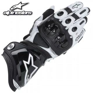 Alpinestars 長版騎士手套 機車防摔手套 真皮賽車手套 防風透氣 騎行手套 重機手套 長筒護具手套 摩托車騎士