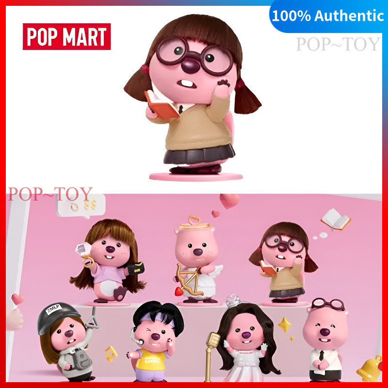 POPMART泡泡瑪特 露比 赞萌露比的朋友圈系列 可愛盲盒泡泡瑪特盲盒人偶禮物 潮玩手辦擺件禮物