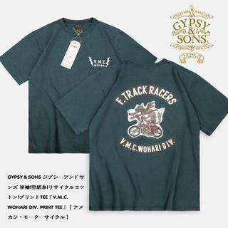 狠貨量少! GYPSY&SONS V.M.C. WOHARI DIV. PRINT 復古機車短袖