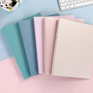 【齊心】6632莫蘭迪檔案夾透明插頁a4資料冊20頁收納袋jem