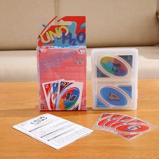 【🛍️優選🛍️~】5.5🏬透明PVC撲克優諾 UNO水晶撲克 遊戲桌遊卡牌 戶外防水uno