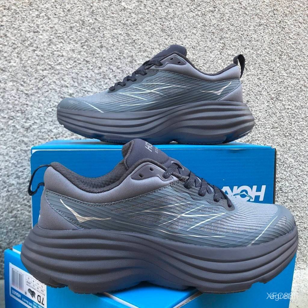 舒適透氣Hoka Bondi 8 TS 男女跑鞋輕便厚底透氣