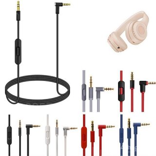🎧Beats Solo2 耳機替換音頻線 適用於Beats Studio 2.0 錄音師耳機線 帶麥 線控耳機線