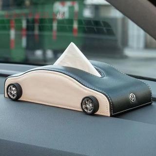 【可定製車標 】車用衛生紙盒 汽車紙巾盒 椅背掛式 賓士 BMW 豐田 車內裝飾抽紙盒 車用紙巾套 衛生紙盒 創意裝飾品