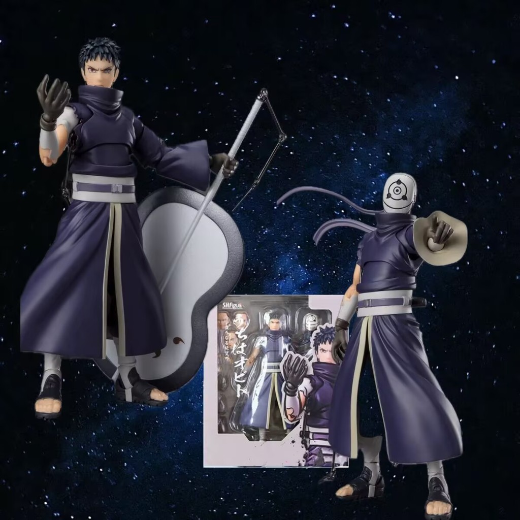 火影忍者 SHF 帶土 宇智波帶土 可動手辦公仔擺件模型