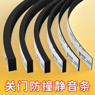 【高顔值】米樂奇eva泡棉膠帶加厚黑色單面背膠強力高粘度封窗門窗門縫隔音