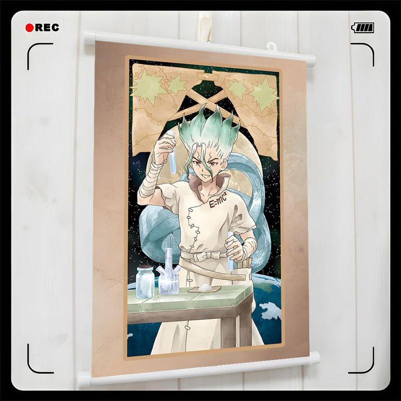 【精品好貨】石紀元 石神千空淺霧幻獅子王司琥珀七海龍水 掛畫海報穀子周邊